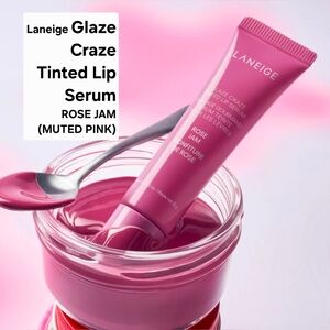 Laneige Glaze Craze Tinted Lip Serum ROSE JAM (MUTED PINK)